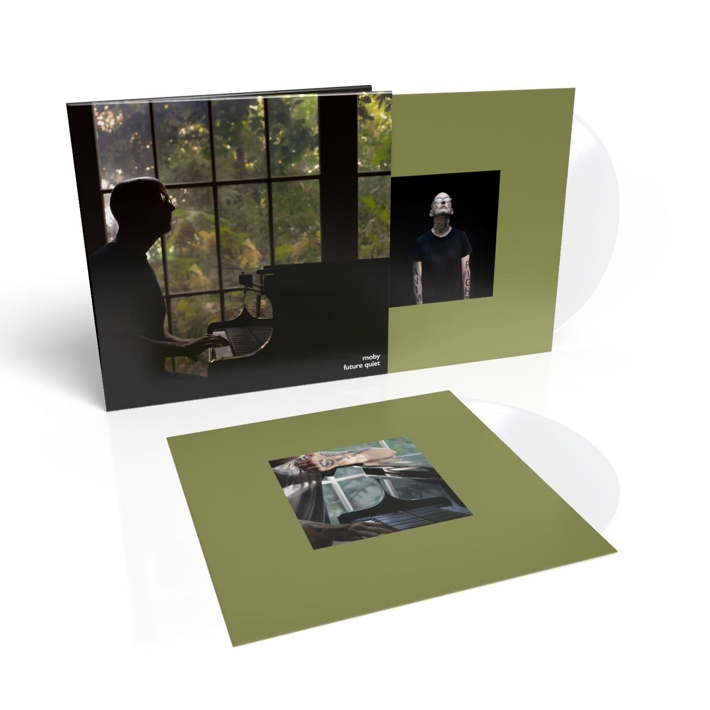 MOBY - FUTURE QUIET : 2LP CLEAR - LP