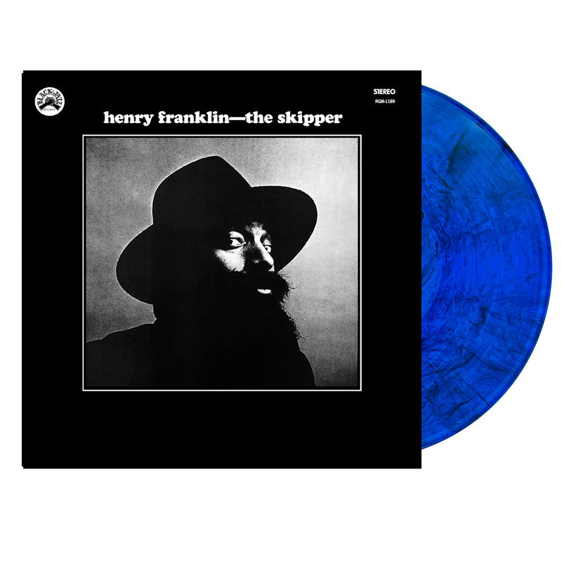 FRANKLIN, HENRY - SKIPPER: BLUE WITH BLACK SWIRL - LP