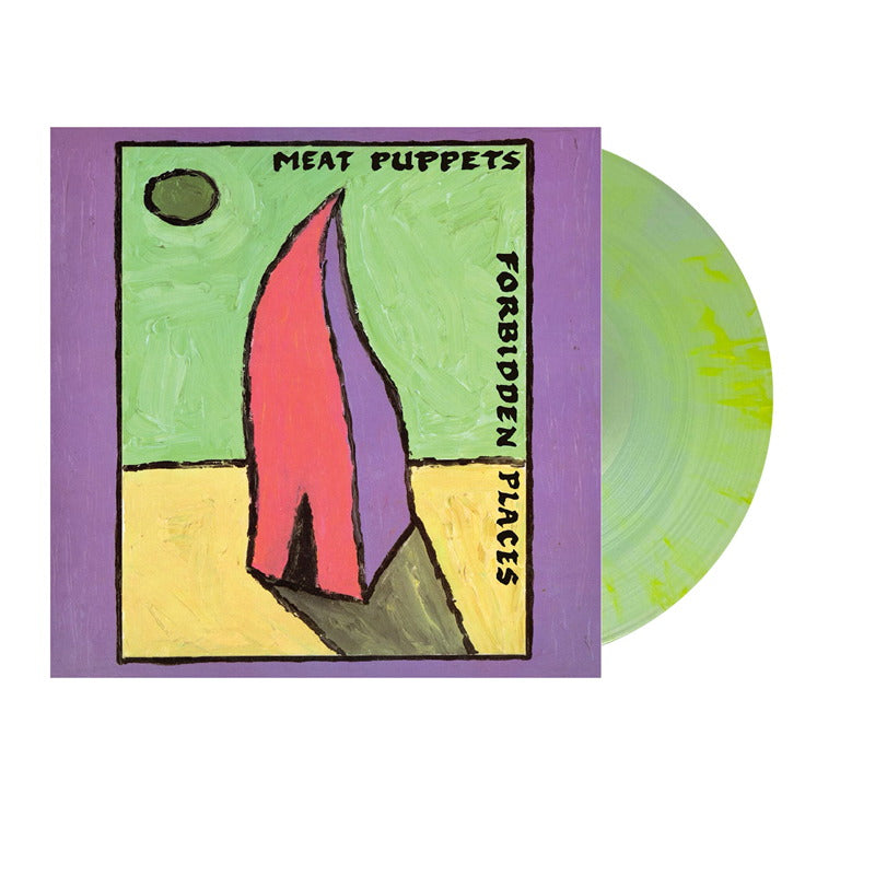 MEAT PUPPETS - FORBIDDEN PLACES: COKE CLEAR SWIRL - LP