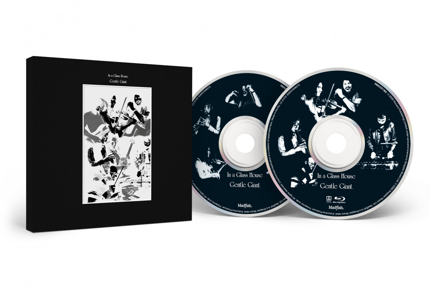 GENTLE GIANT - IN A GLASS HOUSE: CD+BR 2026 REMASTER - CD
