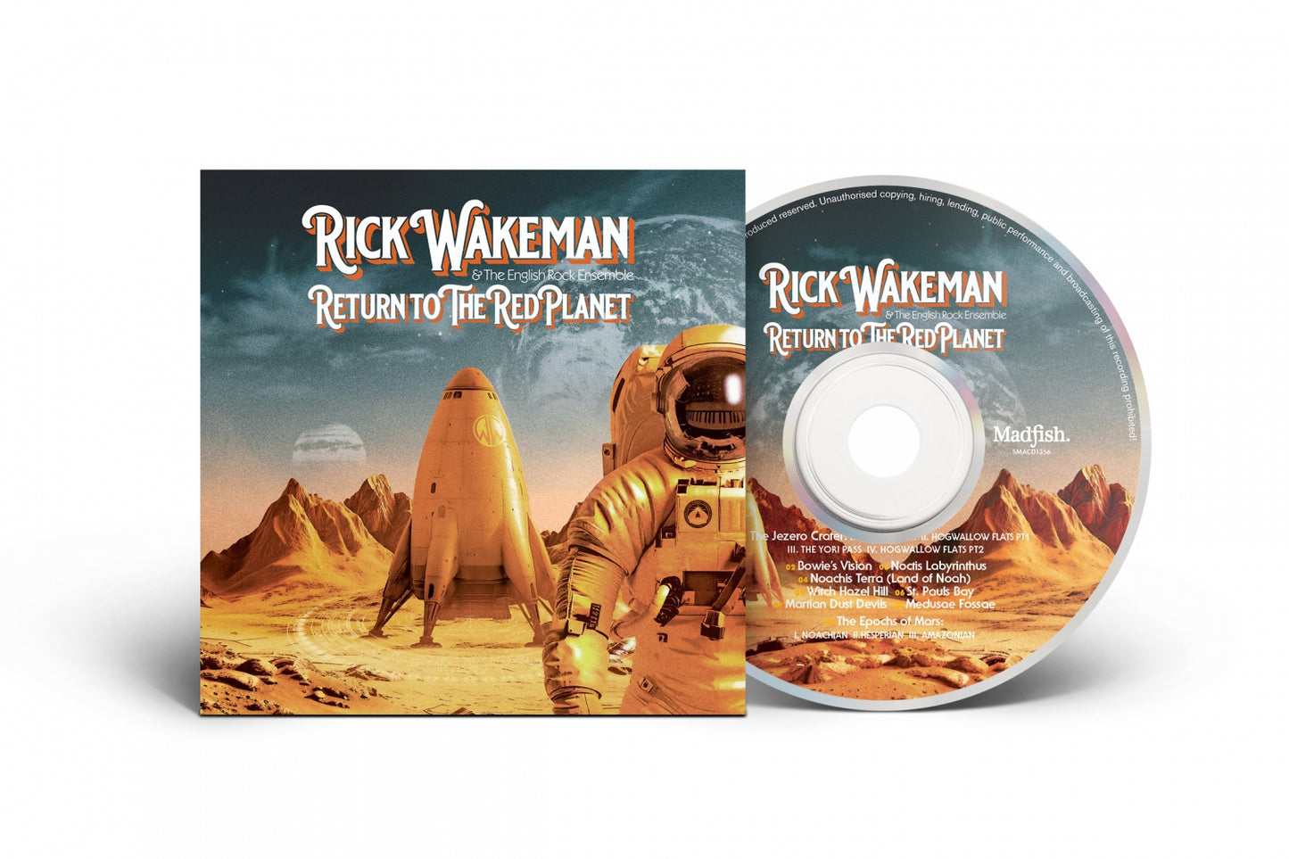 WAKEMAN, RICK - RETURN TO THE RED PLANET - CD