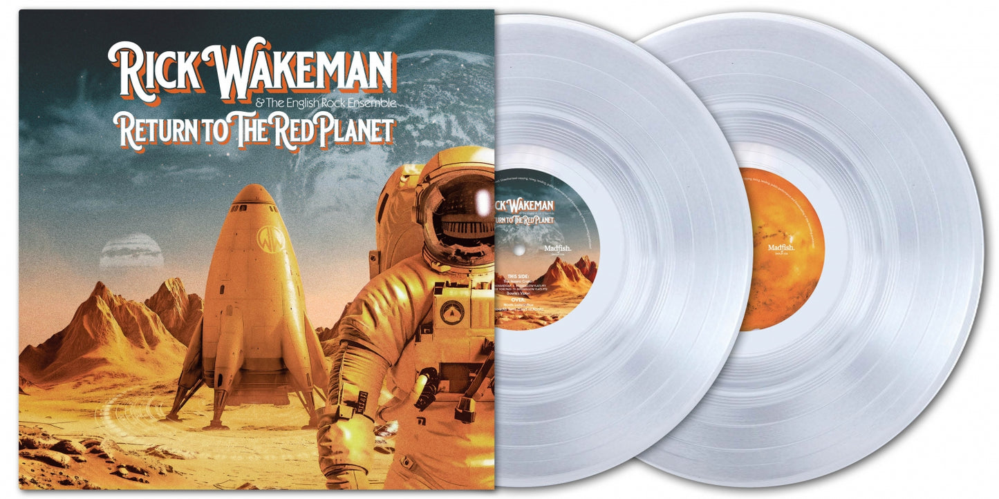 WAKEMAN, RICK - RETURN TO THE RED PLANET: CLEAR 2LP SET - CD