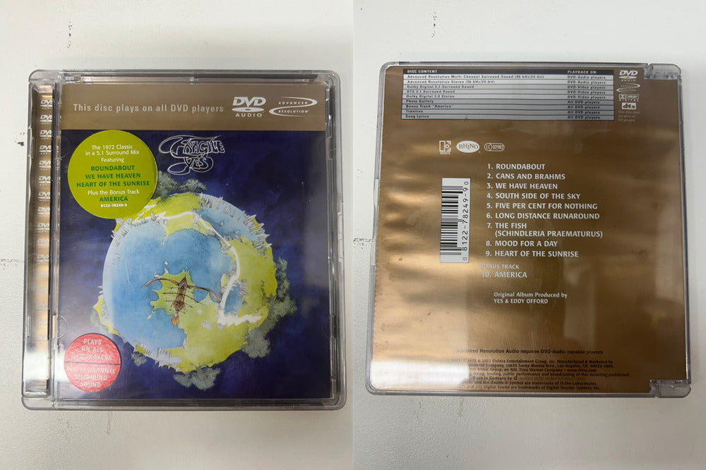 YES - FRAGILE - DVA