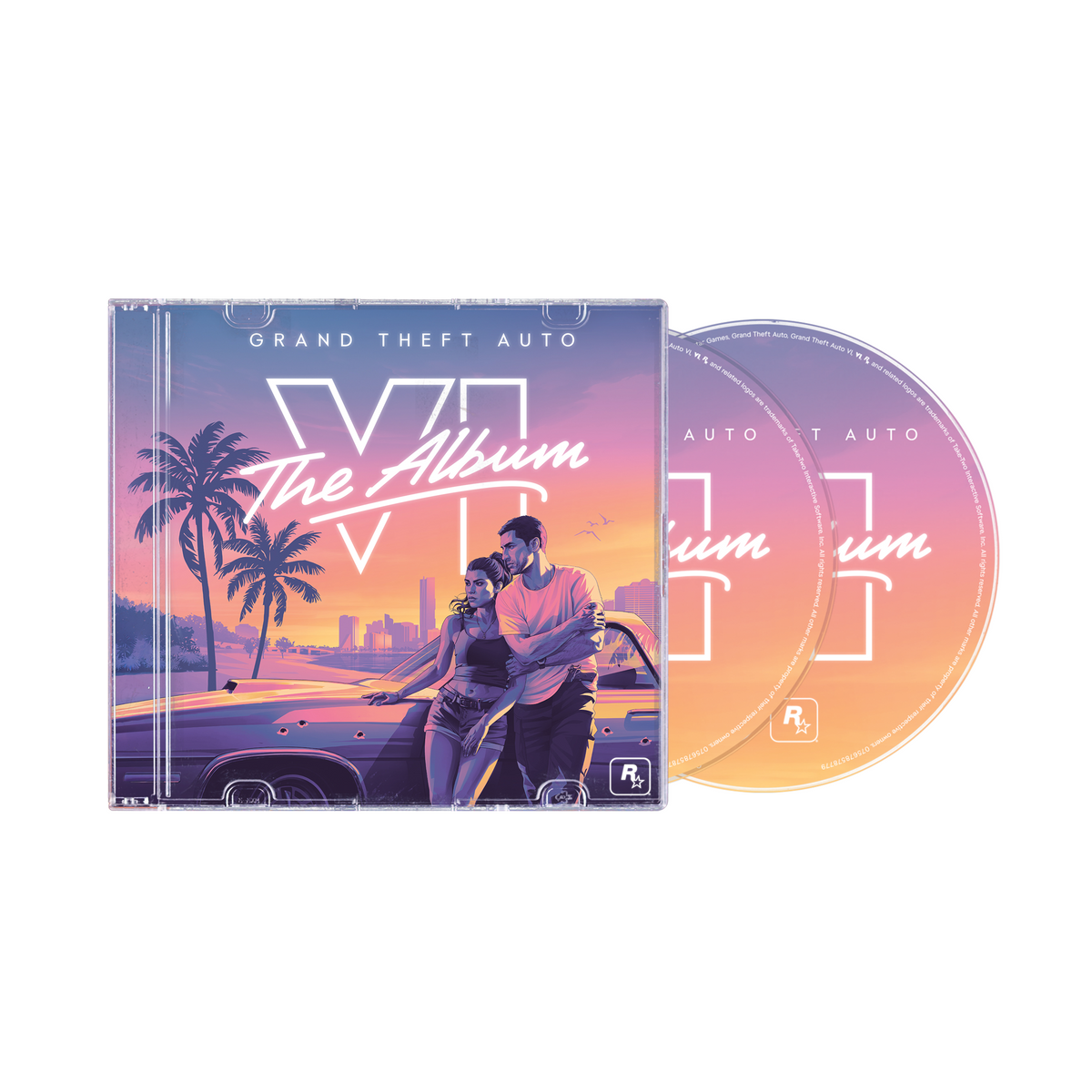 GRAND THEFT AUTO VI - SOUNDTRACK : 2CD SET - CD