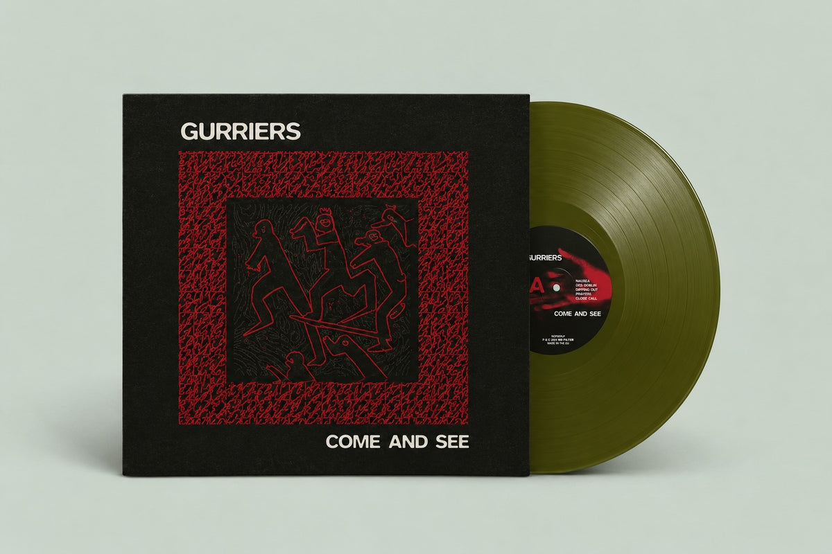 GURRIERS - COME & SEE : OLIVE VINYL - LP