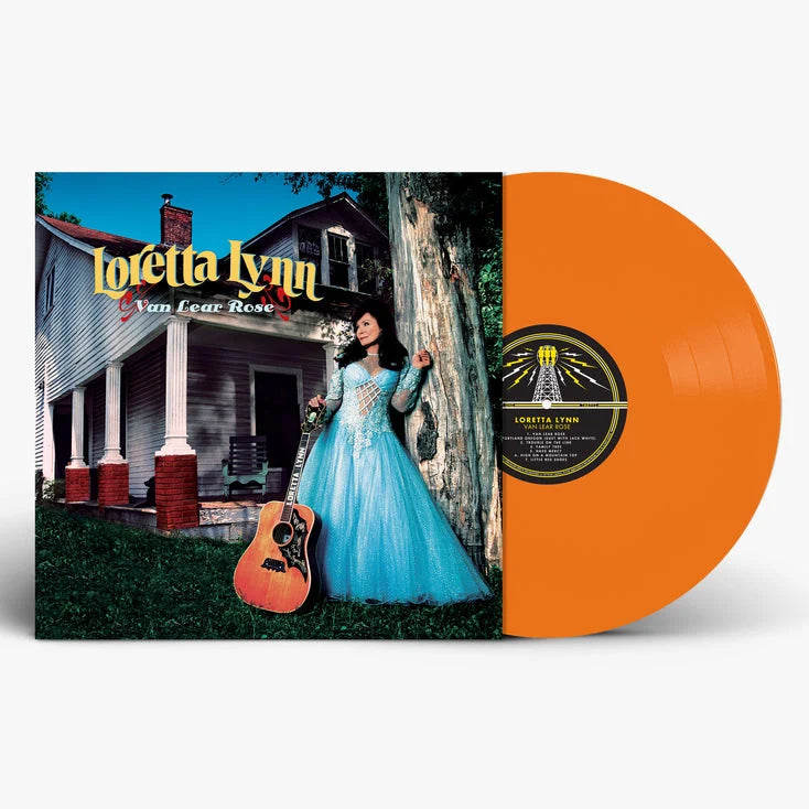 LYNN, LORETTA - VAN LEAR ROSE: ORANGE VINYL - LP