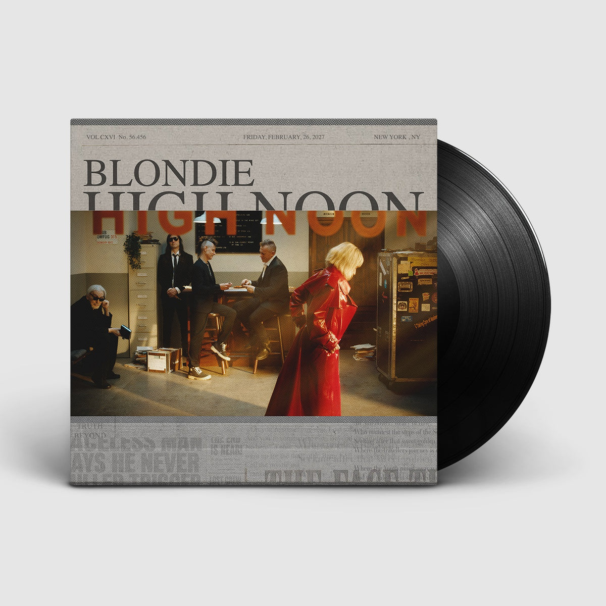 BLONDIE - HIGH NOON: BLACK VINYL - LP