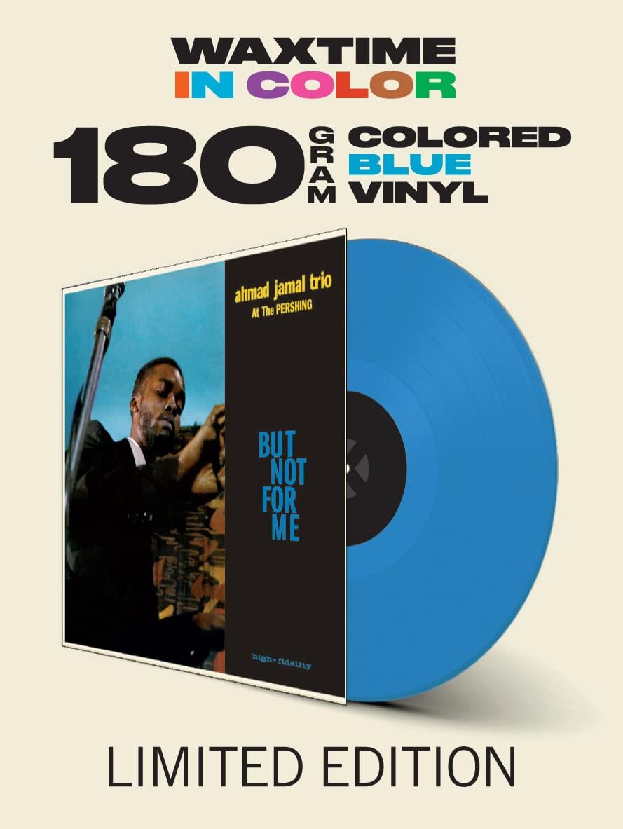 JAMAL, AHMAD - AT THE PERSHING LOUNGE + 2 : BLUE VINYL - LP