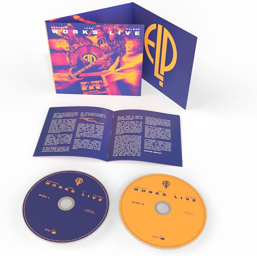 EMERSON. LAKE & PALMER - WORKS LIVE: 2CD - CD