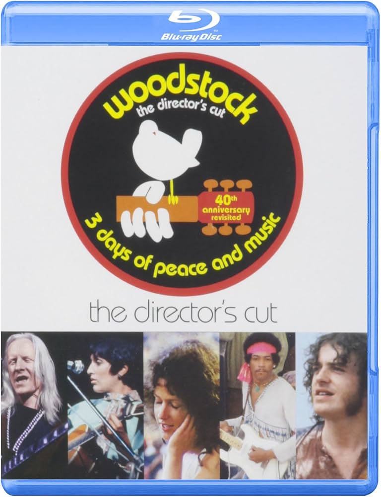 WOODSTOCK : 3 DAYS OF PEACE & MUSIC - DOCUMENTARY : DIRECTOR'S CUT (3BR) - BR