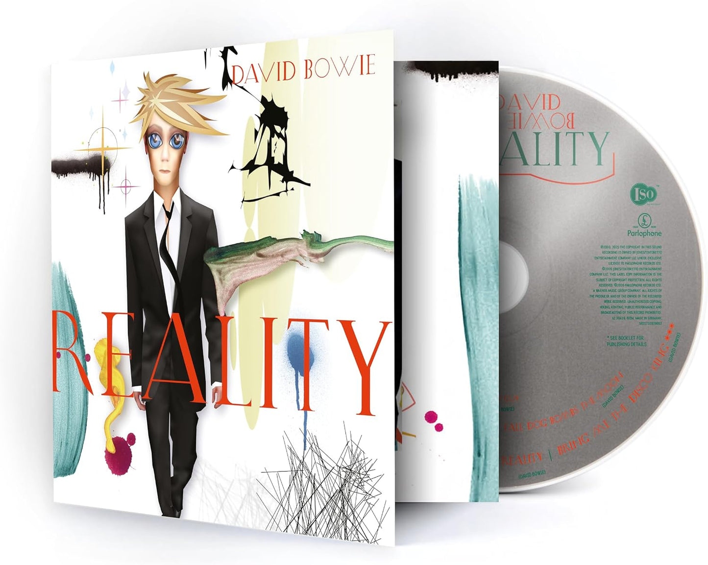 BOWIE, DAVID - REALITY : CARD SOFTPACK SLEEVE (2026) - CD