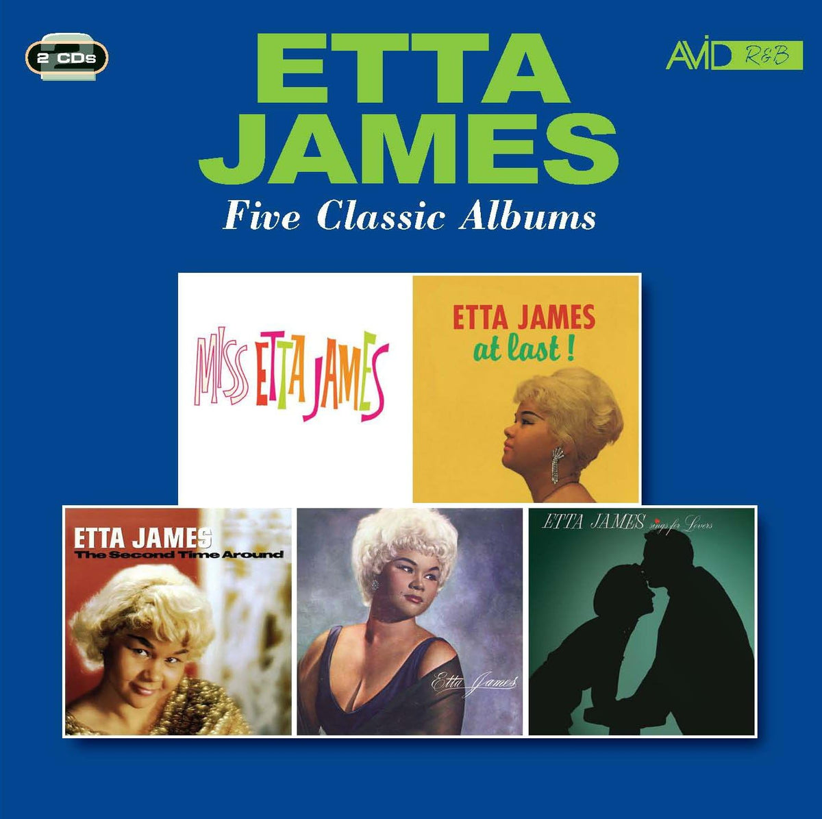 JAMES, ETTA - FIVE CLASSIC ALBUMS : 2CD SET - CD