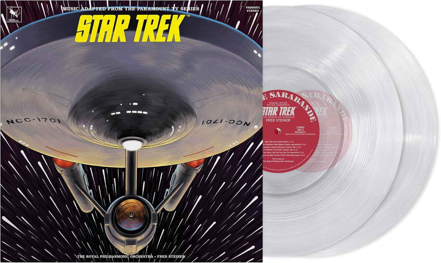STAR TREK - TV SERIES SCORE: 2LP TRANSLUCENT CLEAR - LP