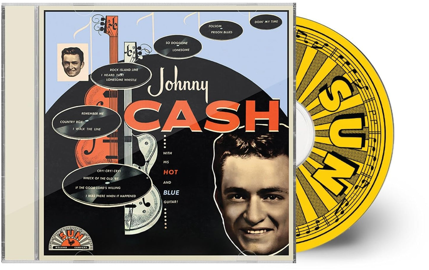 CASH, JOHNNY - WITH HIS HOT & BLUE GUITAR! - CD