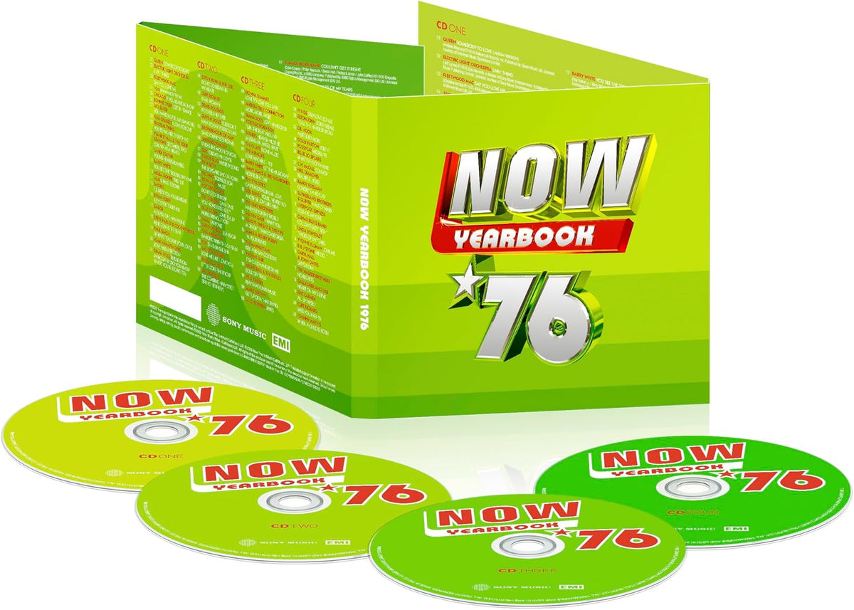 VARIOUS - NOW YEARBOOK 1976 : 4CD SET - CD