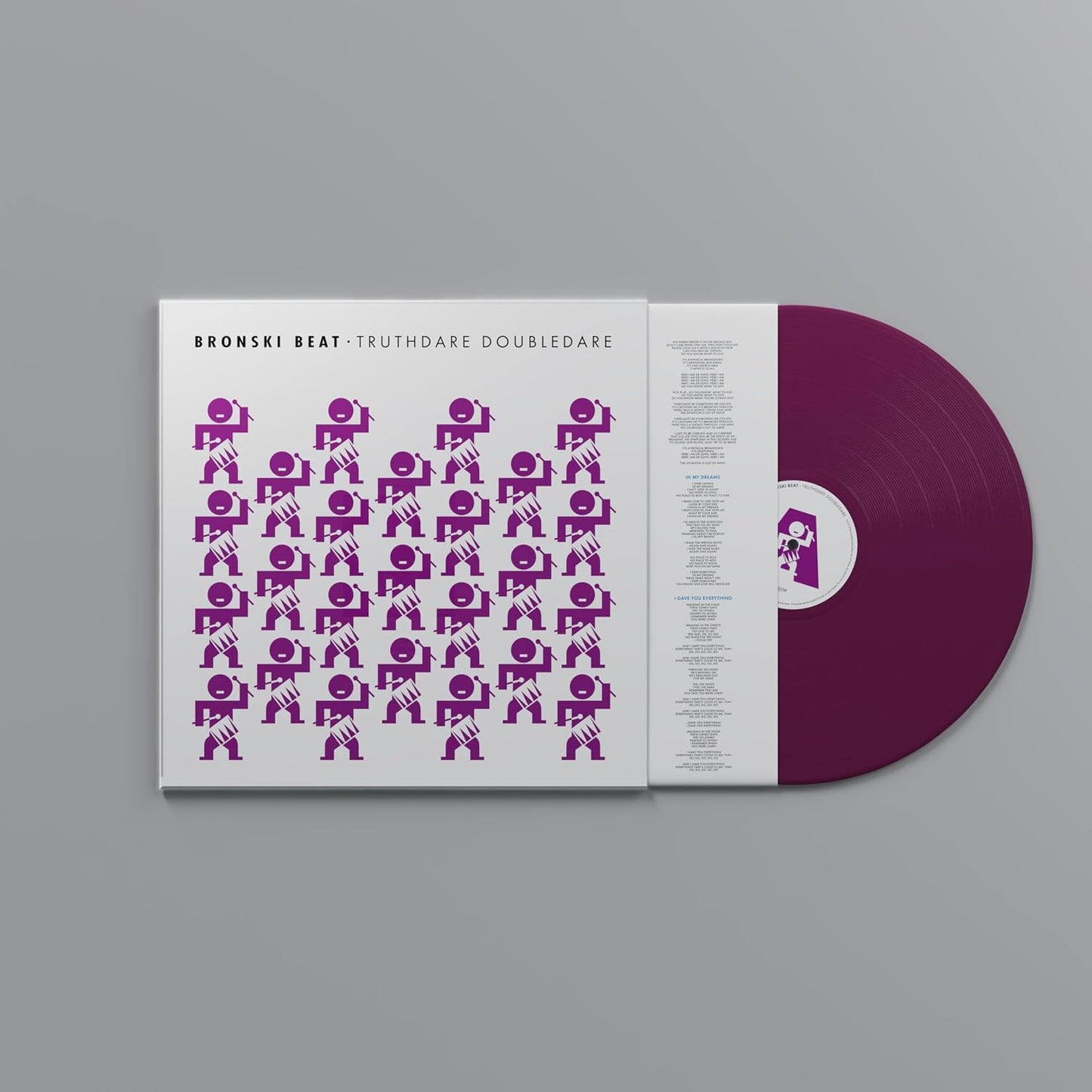 BRONSKI BEAT - TRUTHDARE DOUBLEDARE : 2 BONUS (PURPLE) - LP