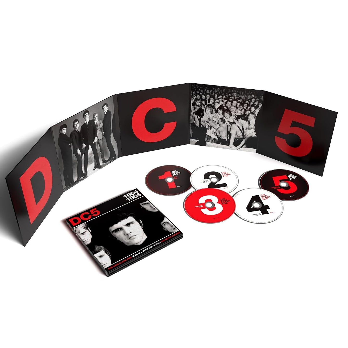 CLARK, DAVE FIVE - GLAD ALL OVER THE WORLD : ONE (5CD SET) - CD