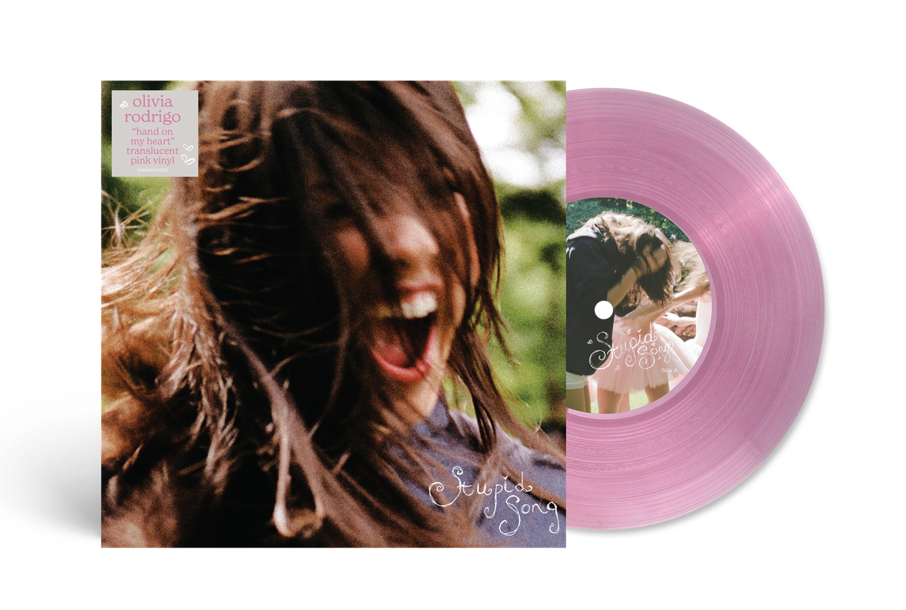 RODRIGO, OLIVIA - STUPID SONG : TRANSLUCENT PINK VINYL - 7