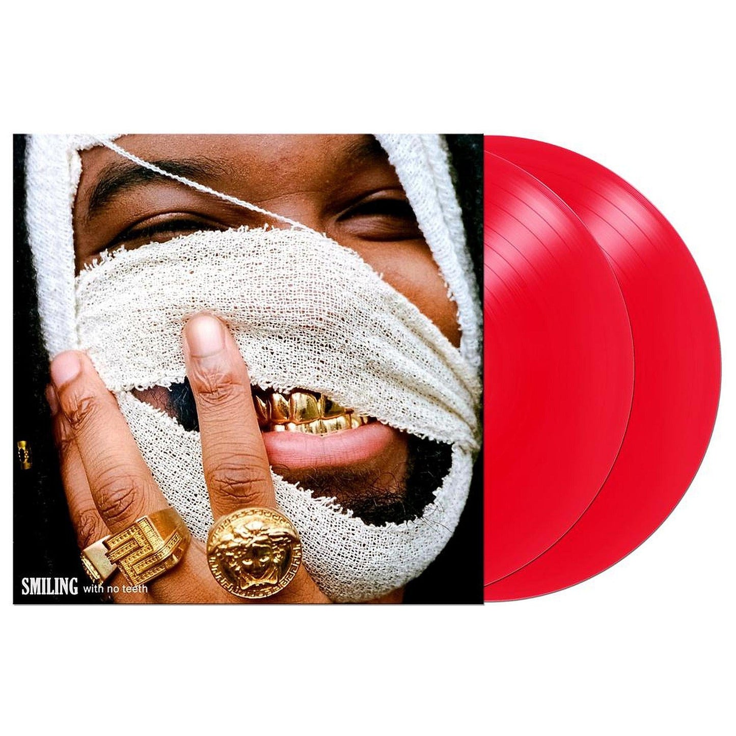 OWUSU, GENESIS - SMILING WITH NO TEETH : 2LP RED VINYL - LP