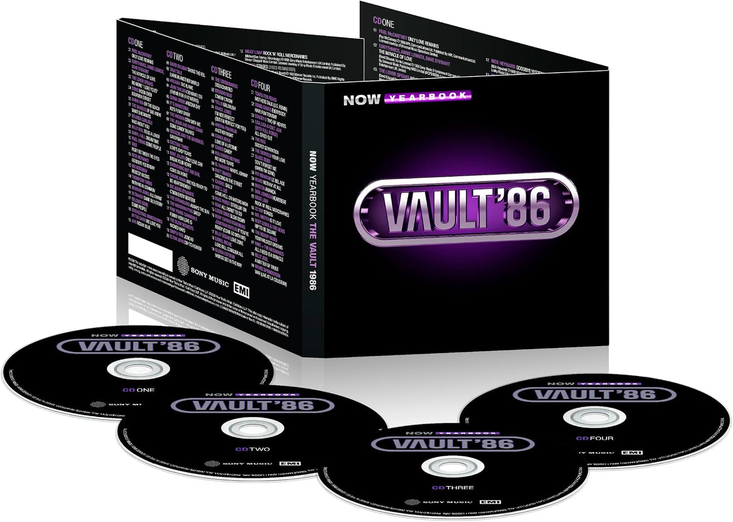 VARIOUS - NOW YEARBOOK - VAULT : 1986 (4CD) - CD