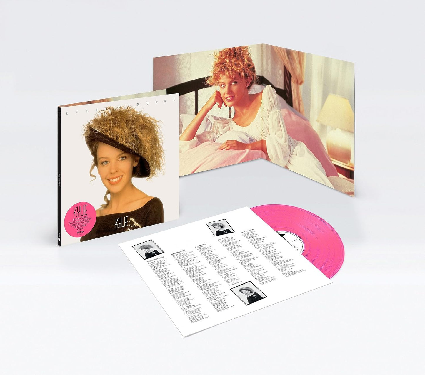 MINOGUE, KYLIE - KYLIE (1988) : PINK VINYL - LP