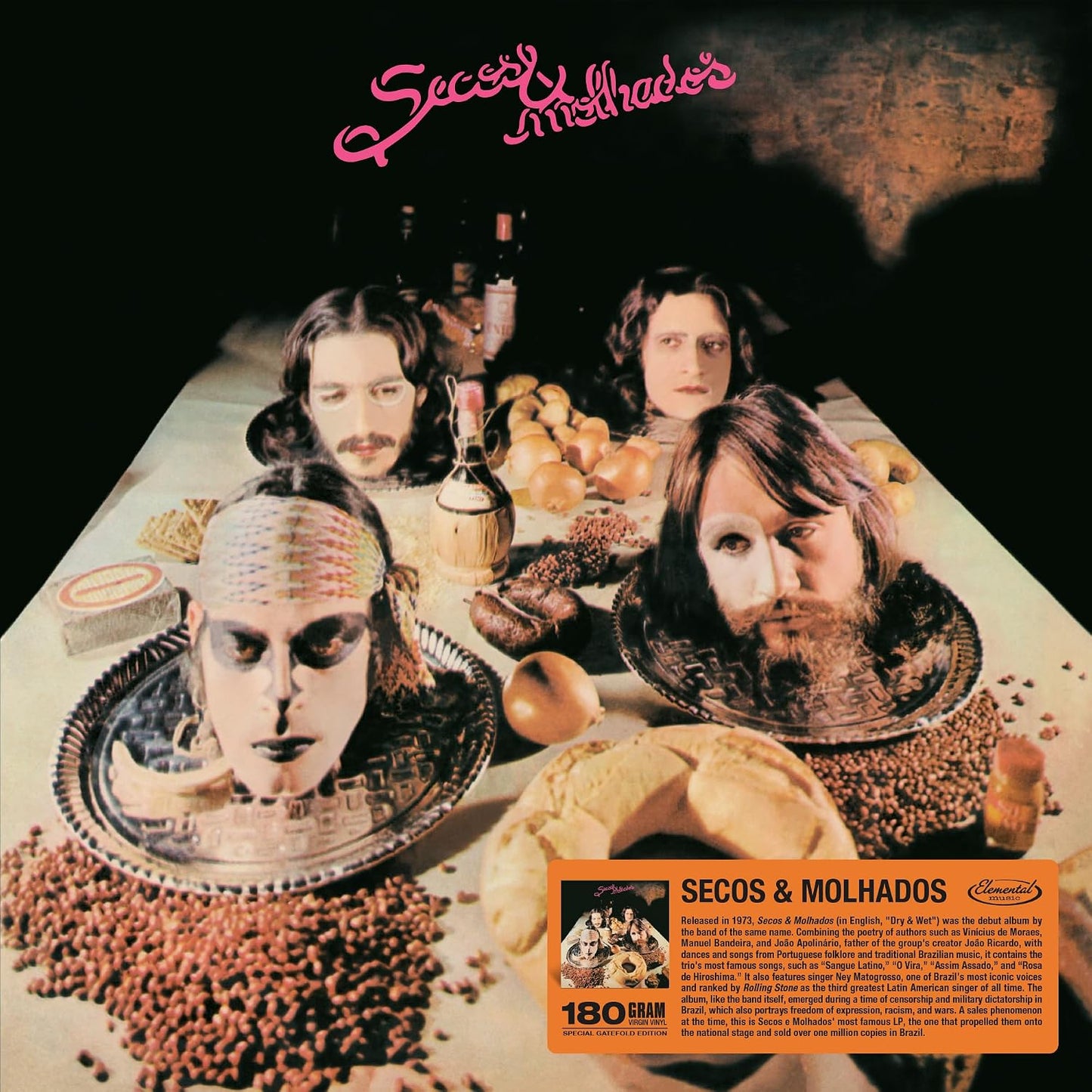 SECOS & MOLHADOS - SECOS & MOLHADOS (1973) : 180G GATEFOLD - LP
