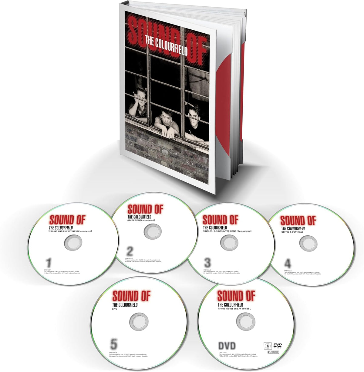 COLOURFIELD - SOUND OF THE COLOURFIELD: 5CD + DVD BOX - CD