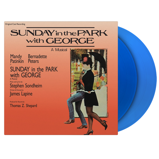 SUNDAY IN THE PARK WITH GEORGE - ORIGINAL BROADWAY CAST : BLUE 2LP SET - LP