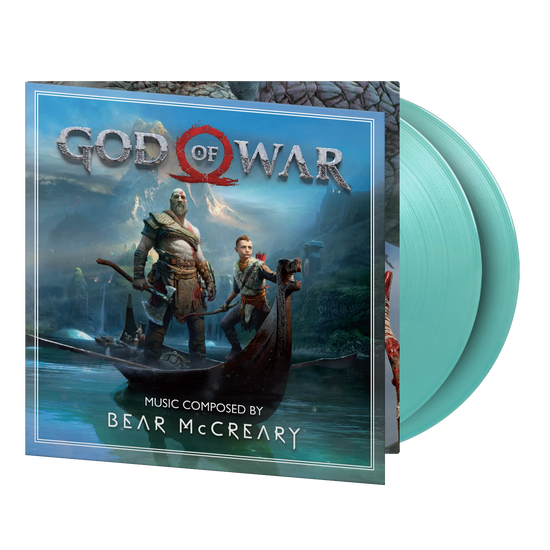 GOD OF WAR (2018) - SOUNDTRACK : TURQUOISE 2LP SET - LP