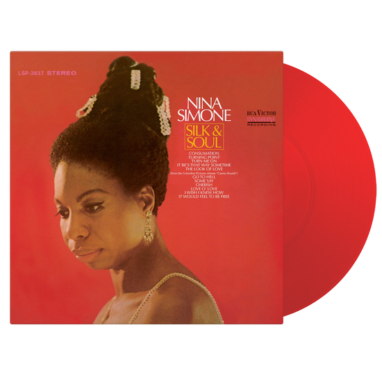 SIMONE, NINA - SILK & SOUL : TRANSLUCENT RED VINYL - LP