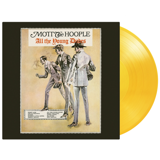 MOTT THE HOOPLE - ALL THE YOUNG DUDES : YELLOW 180-GRAM - LP
