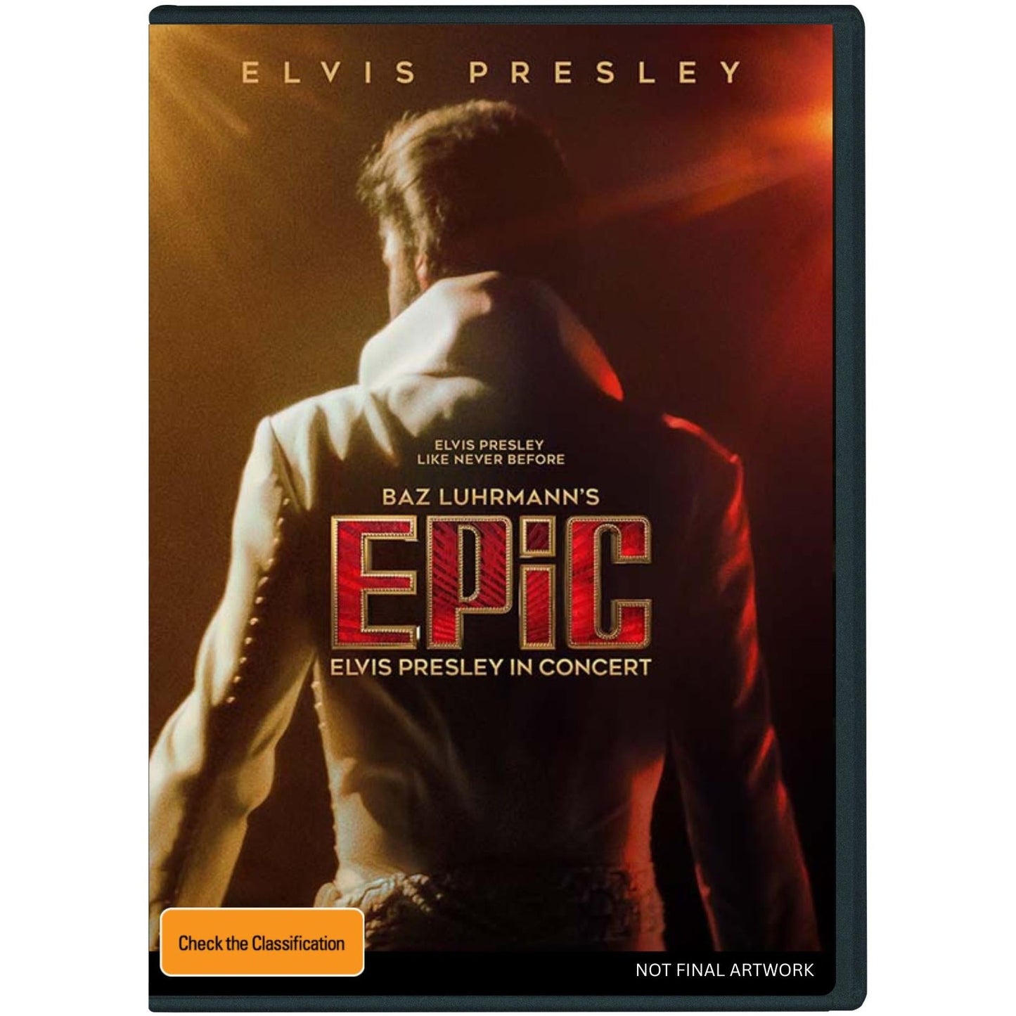 PRESLEY, ELVIS - EPIC : ELVIS PRESLEY IN CONCERT - DVD