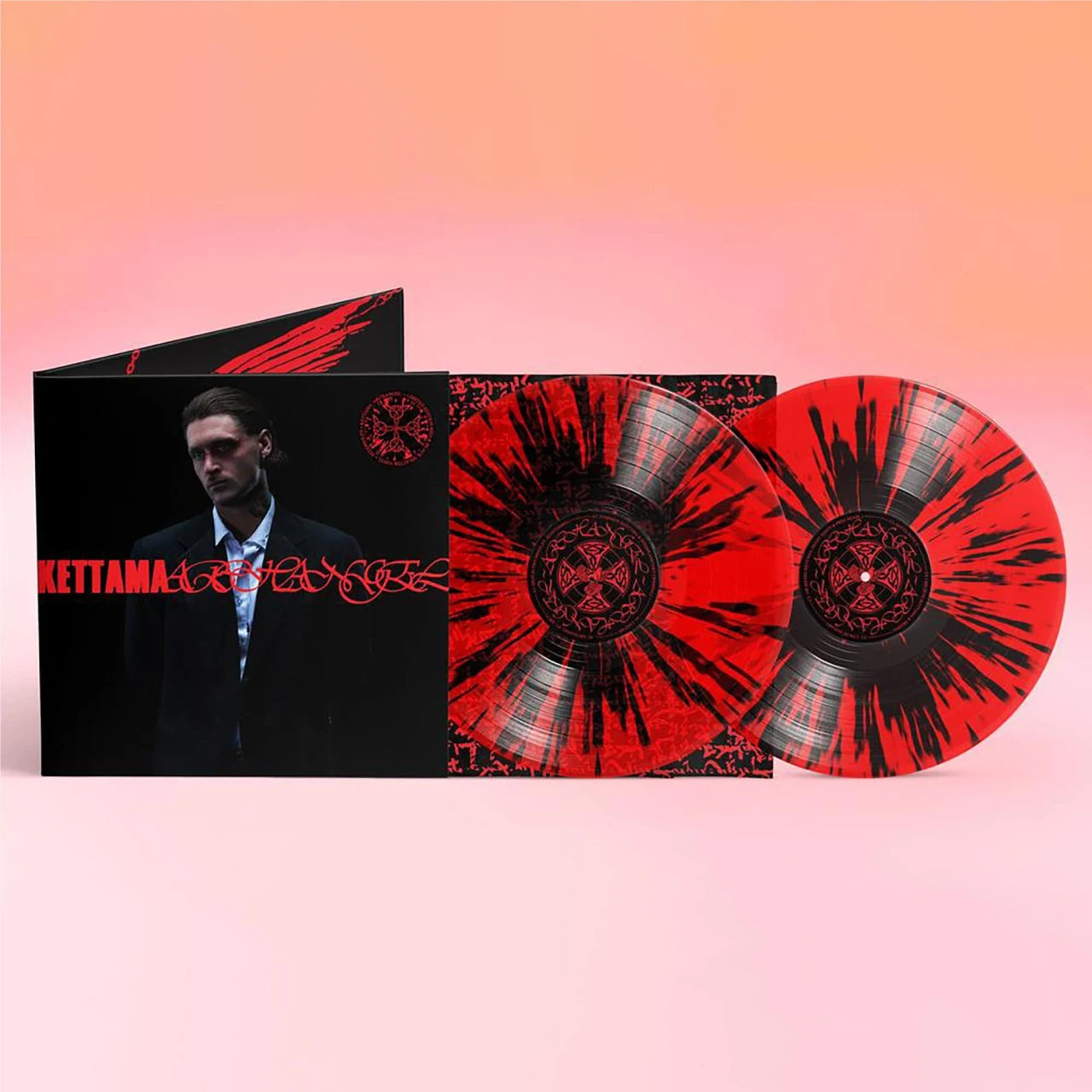 KETTAMA - ARCHANGEL : RED & BLACK SPLATTER 2LP - LP