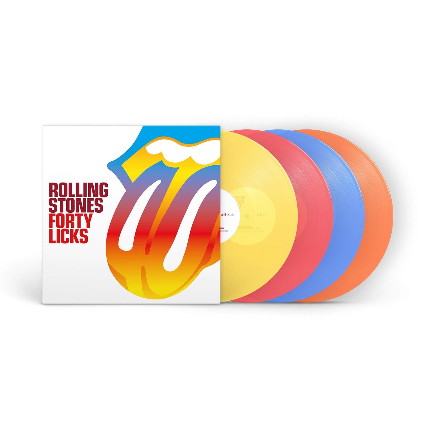 ROLLING STONES - FORTY LICKS: 4LP COLOURED VINYL (2026) - LP