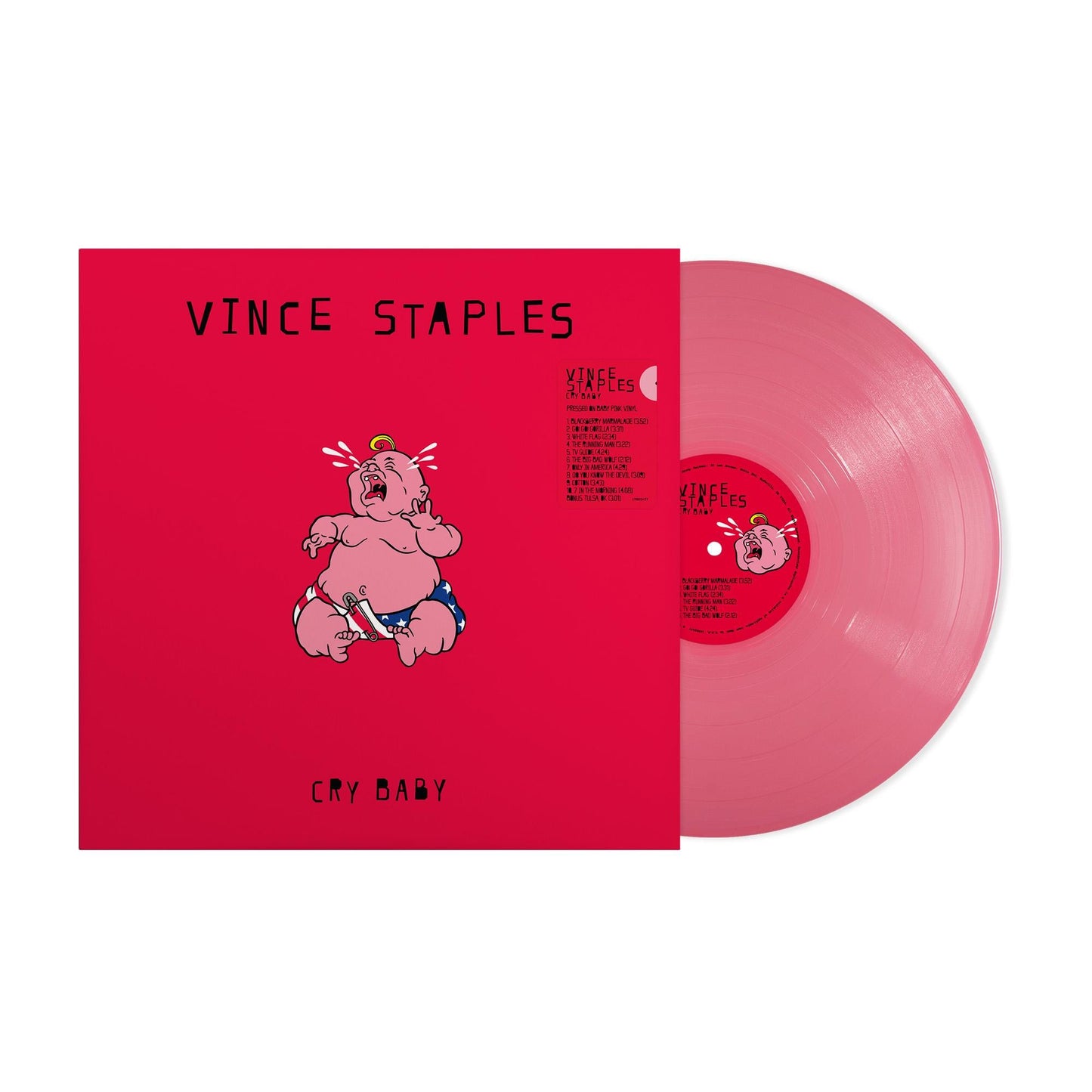 STAPLES, VINCE - CRY BABY : PINK VINYL - LP
