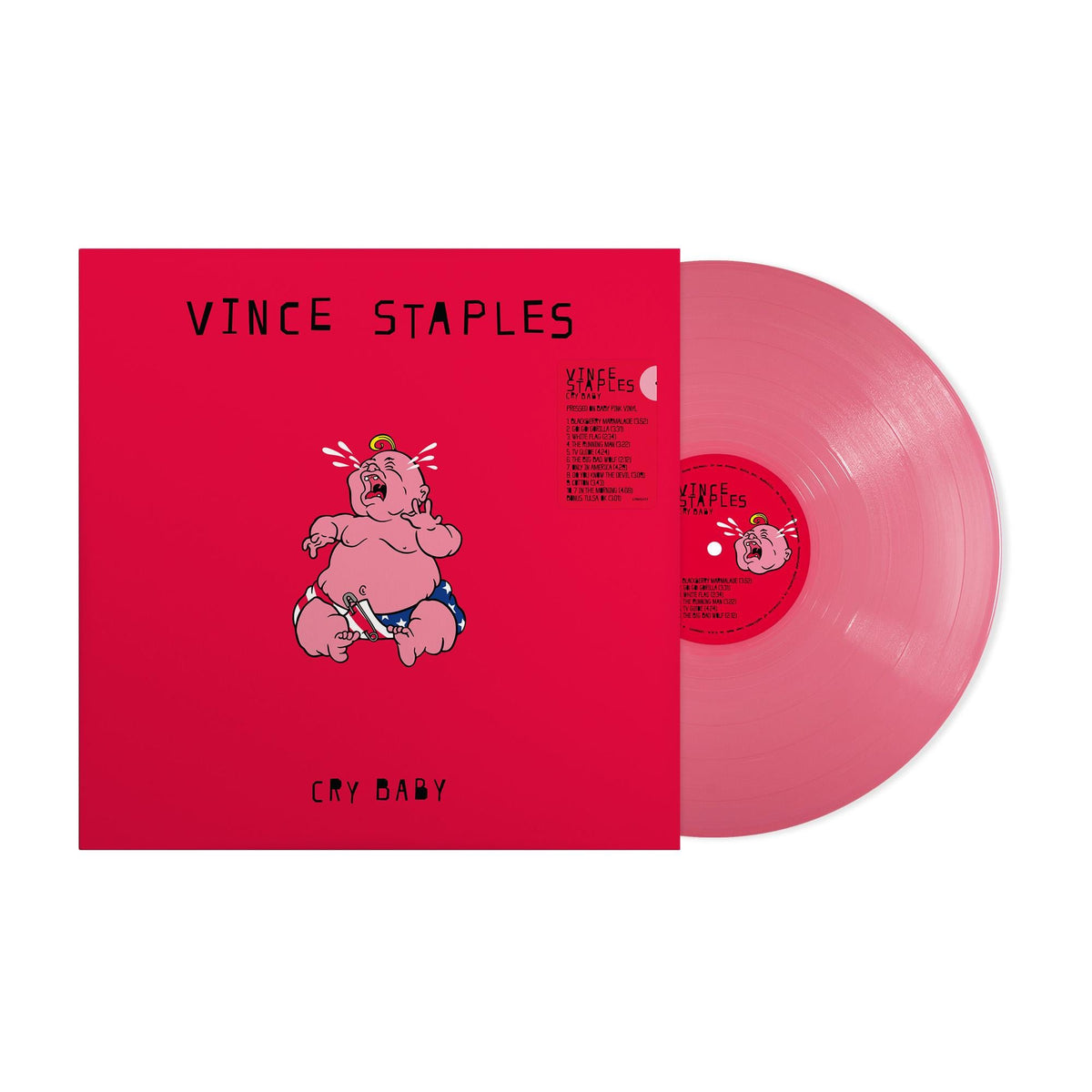 STAPLES, VINCE - CRY BABY : PINK VINYL - LP