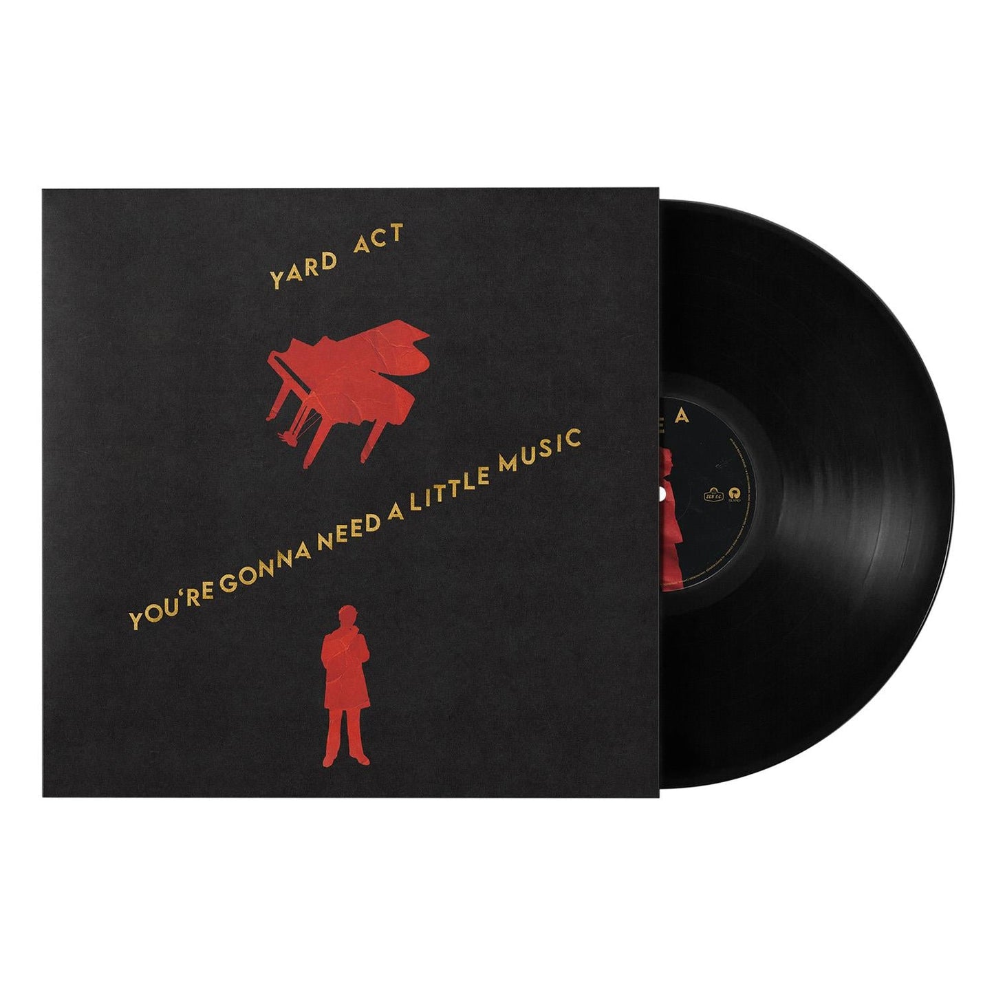 YARD ACT - YOU'RE GONNA NEED A LITTLE MUSIC : BLACK - LP
