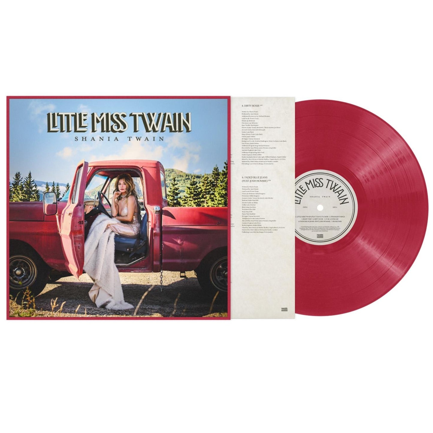 TWAIN, SHANIA - LITTLE MISS TWAIN: ROSIE RED - LP