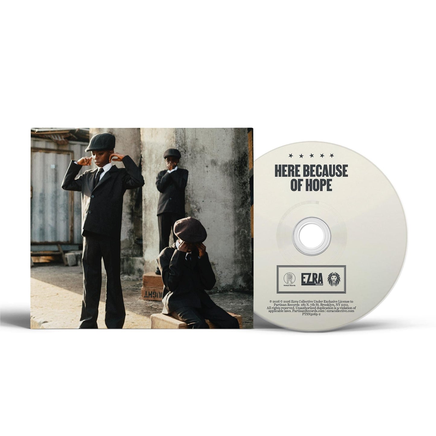 EZRA COLLECTIVE - HERE BECAUSE OF HOPE - CD