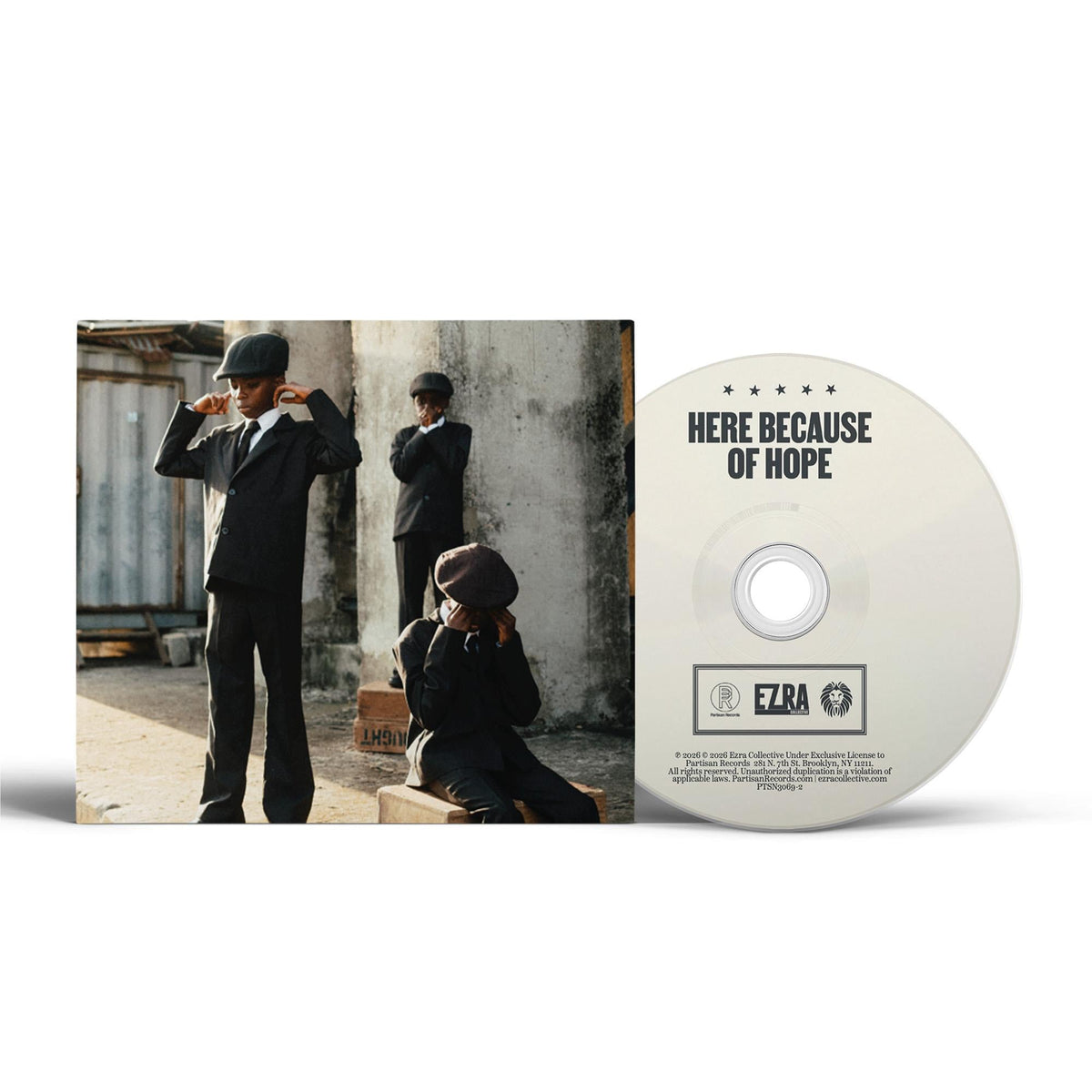 EZRA COLLECTIVE - HERE BECAUSE OF HOPE - CD