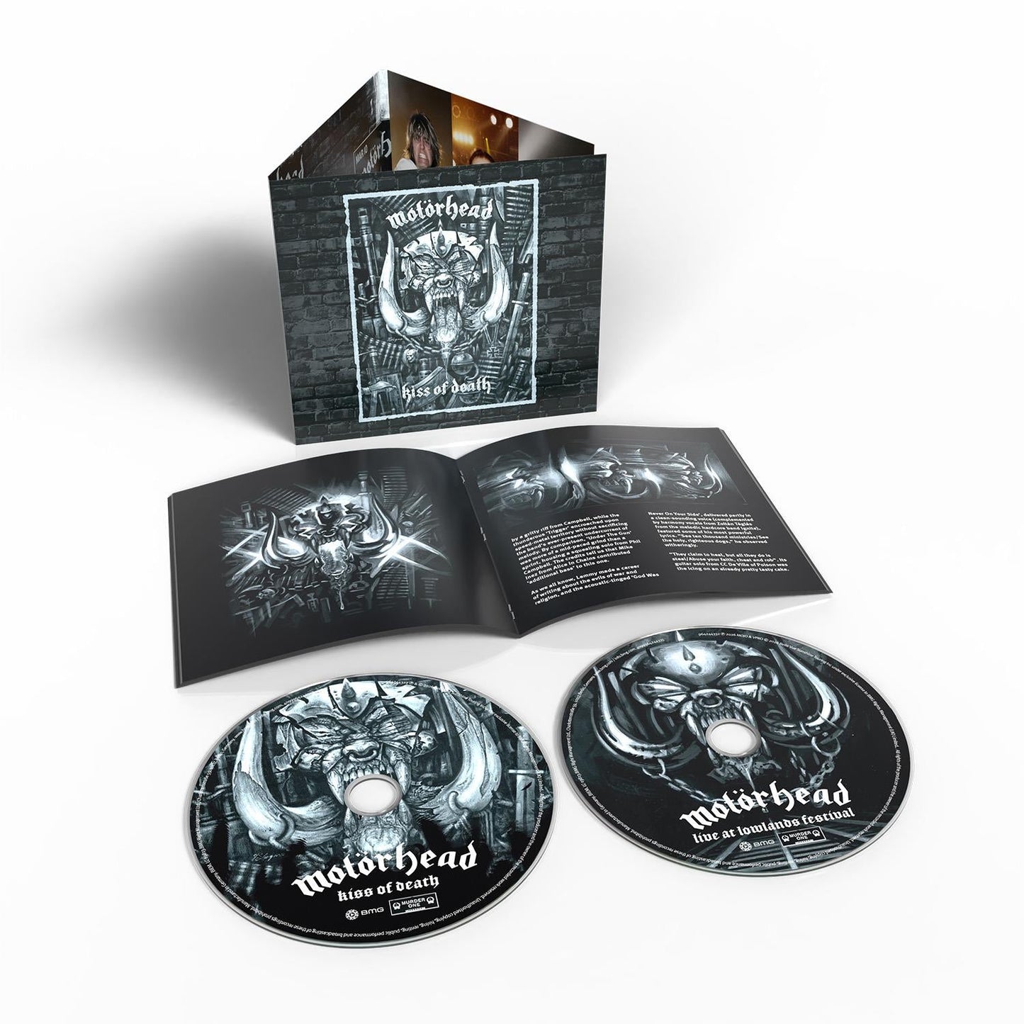 MOTORHEAD - KISS OF DEATH : 20TH ANNIVERSARY (2CD) - CD