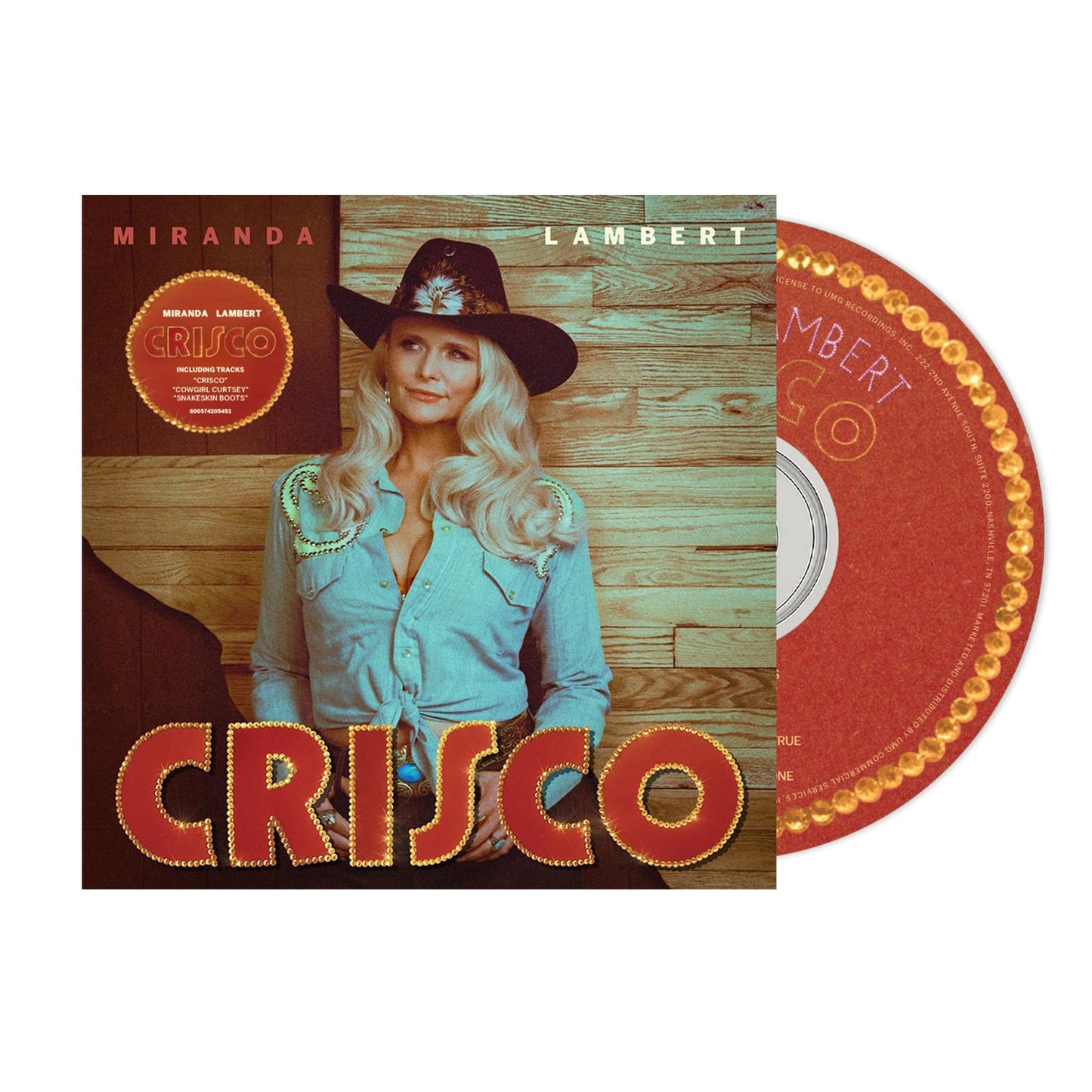 LAMBERT, MIRANDA - CRISCO - CD