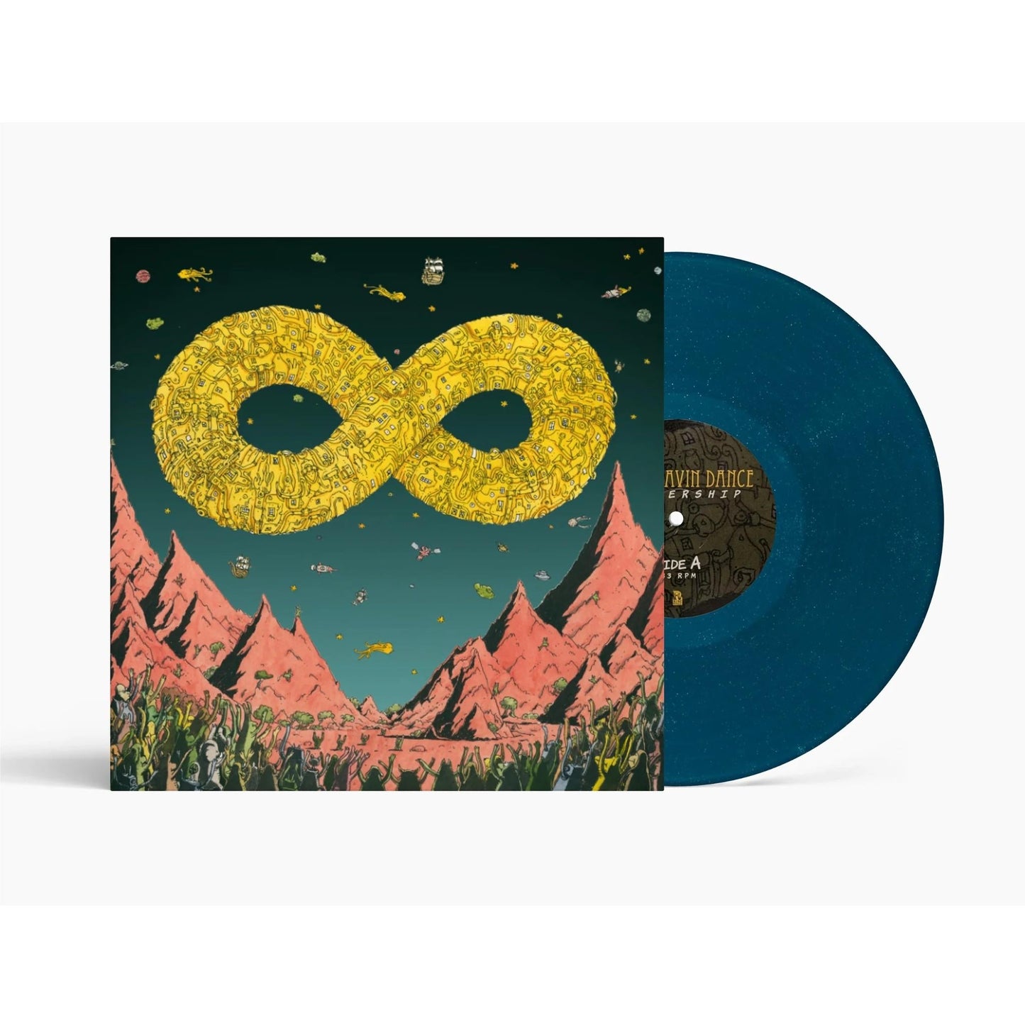DANCE GAVIN DANCE - MOTHERSHIP: SEA BLUE GLITTER VINYL - LP