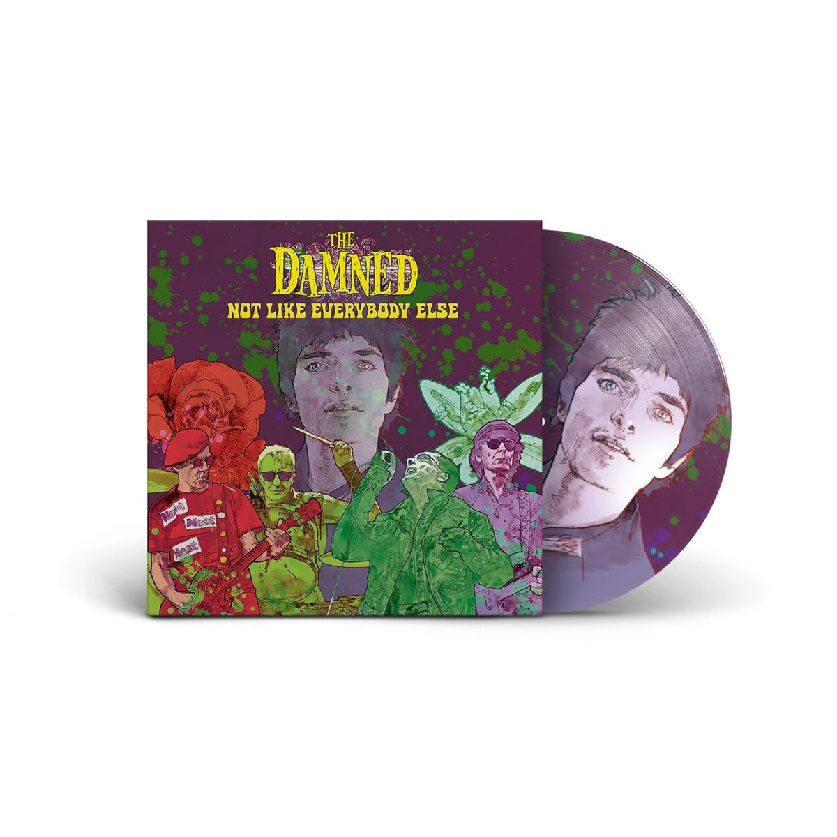 DAMNED - NOT LIKE EVERYBODY ELSE : PICTURE DISC - LP