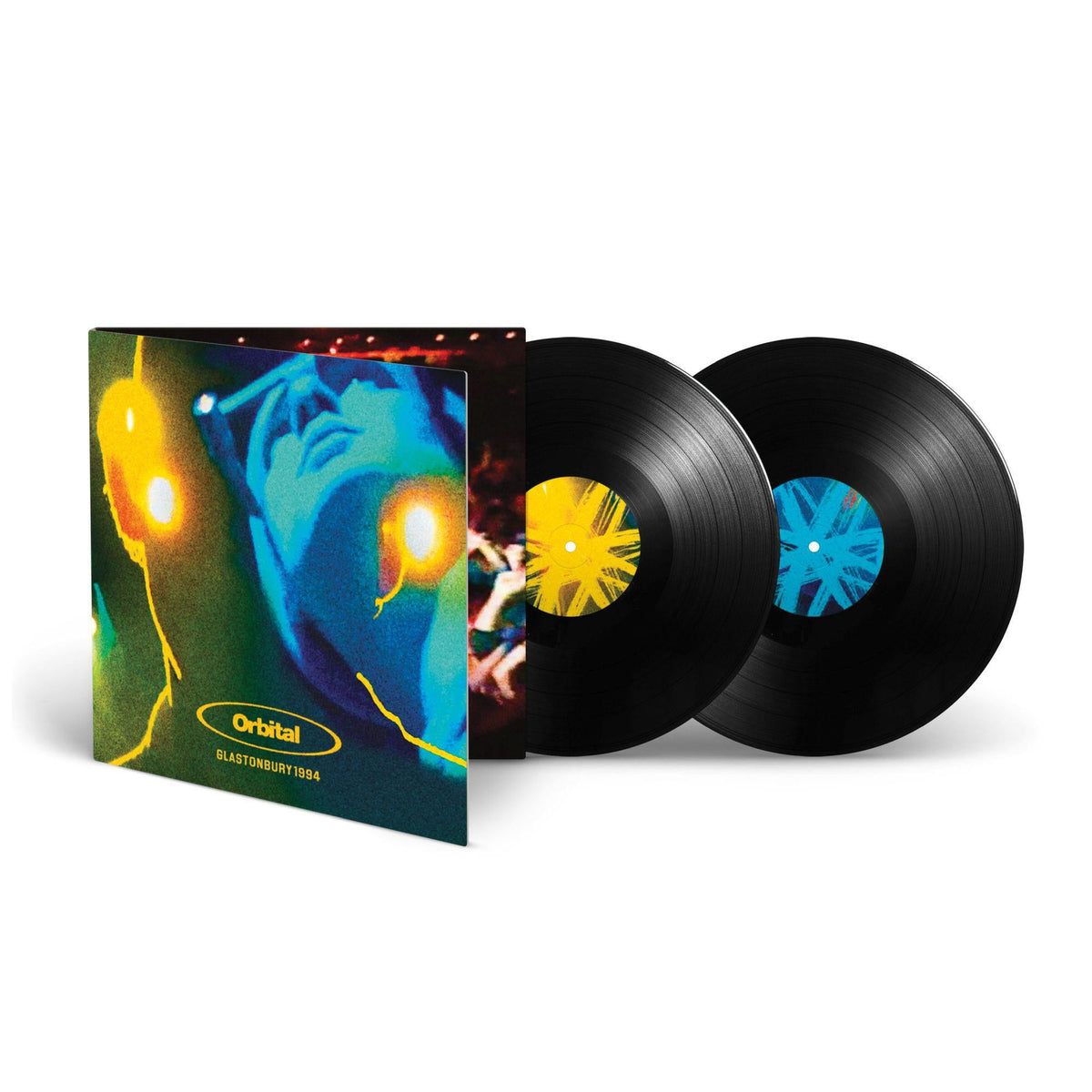 ORBITAL - GLASTONBURY 1994 : BLACK 2LP SET - LP