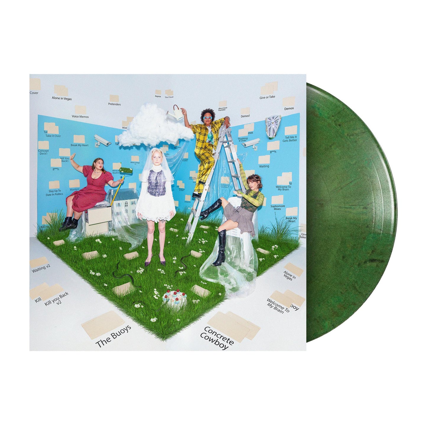 BUOYS - CONCRETE COWBOY: GREEN VINYL - LP