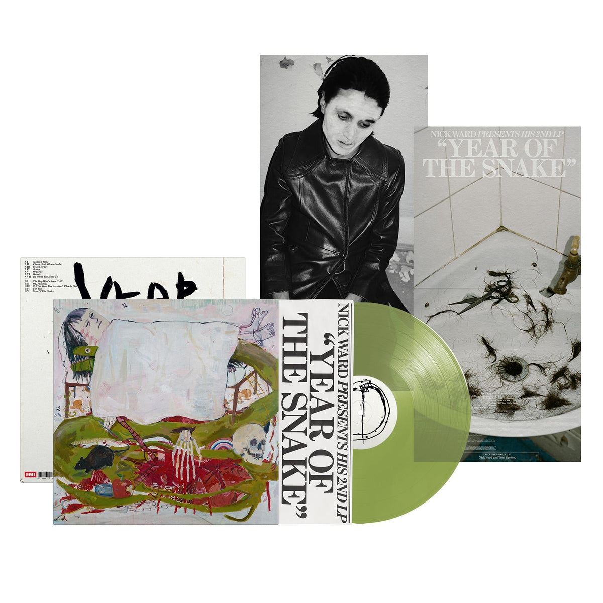 WARD, NICK - YEAR OF THE SNAKE: GREEN VINYL - LP
