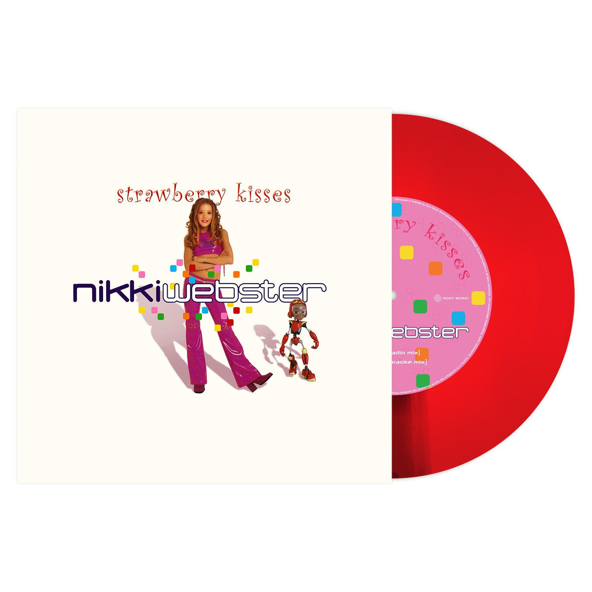 WEBSTER, NIKKI - STRAWBERRY KISSES: RED VINYL - 7