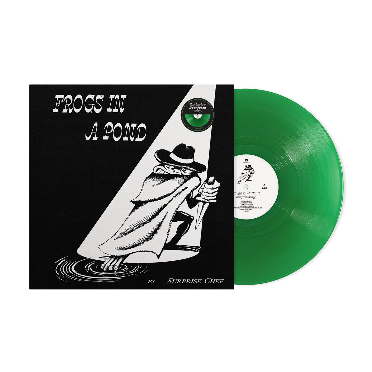SURPRISE CHEF - FROGS IN A POND: EVERGREEN VINYL - LP