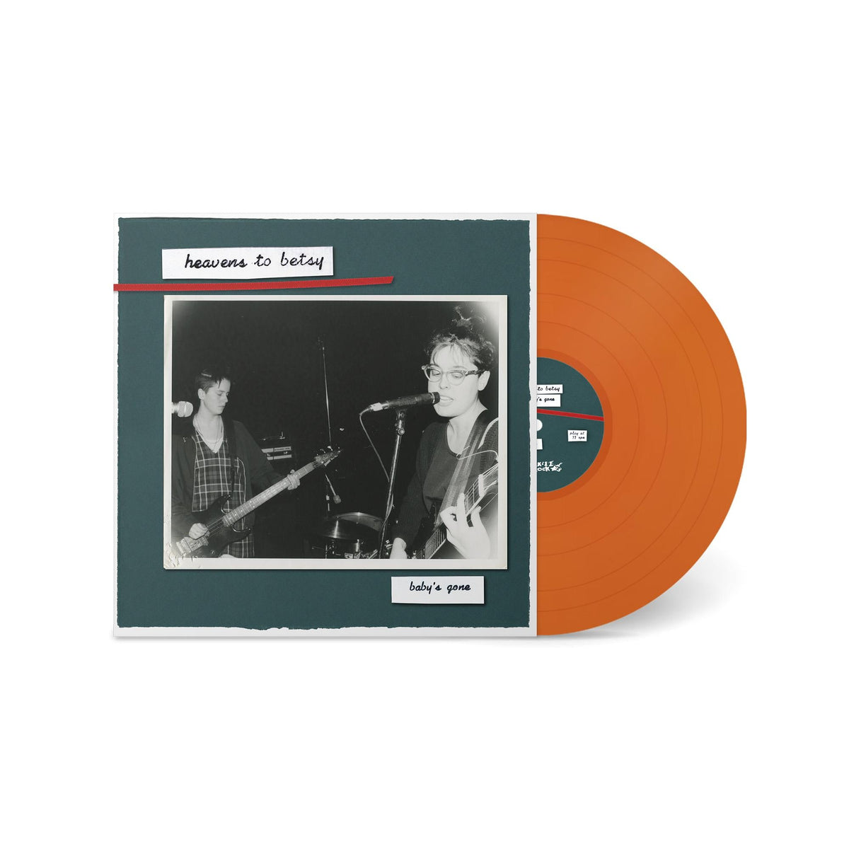 HEAVENS TO BETSY - BABY'S GONE: TANGERINE VINYL - LP